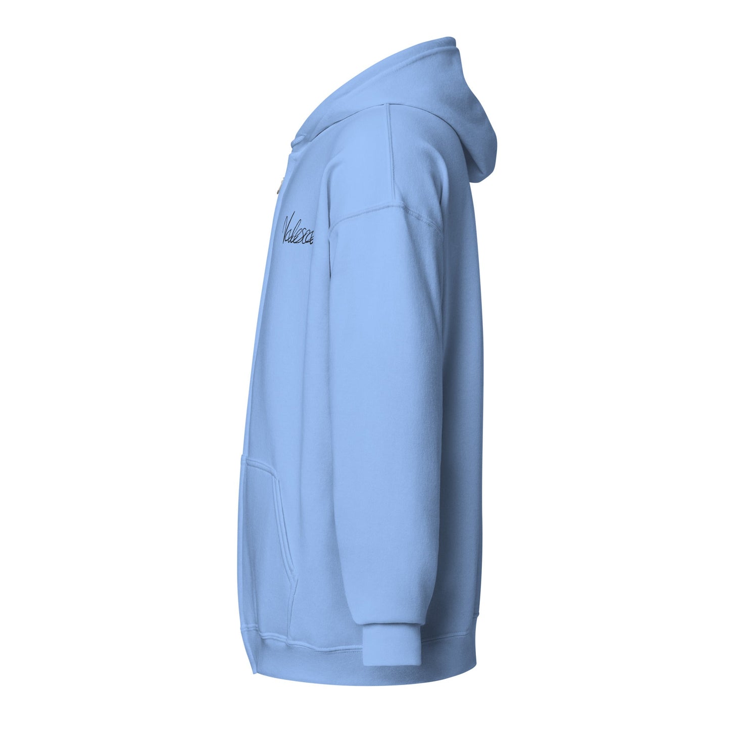 AVALON CURVED ZIP-HOODIE