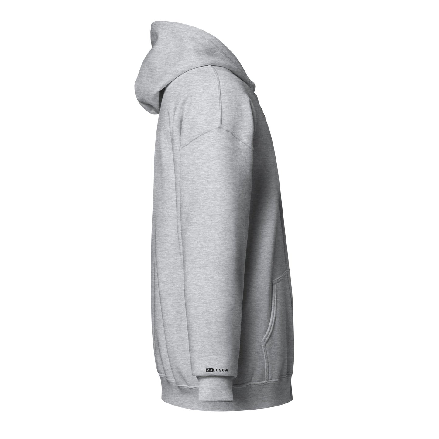 AVALON CURVED ZIP-HOODIE