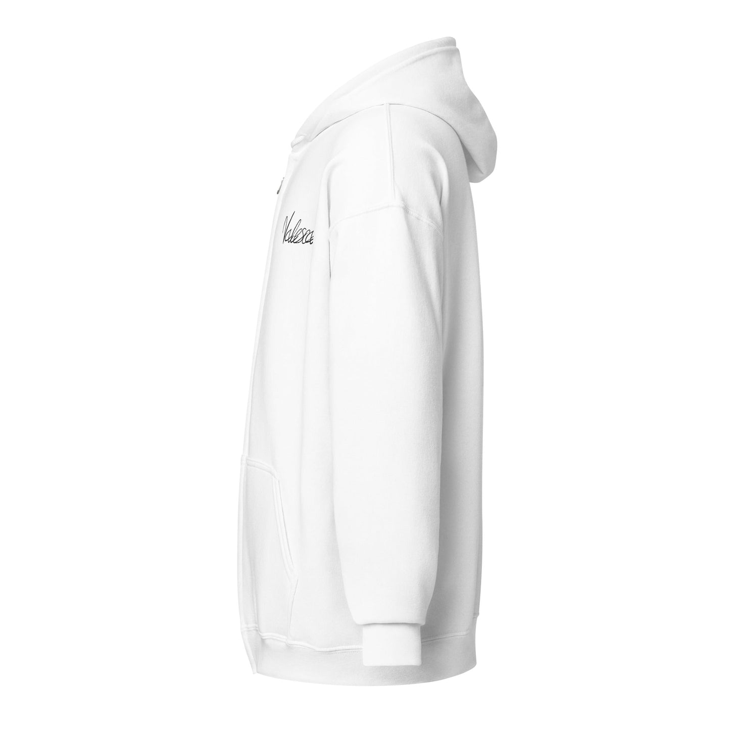 AVALON CURVED ZIP-HOODIE