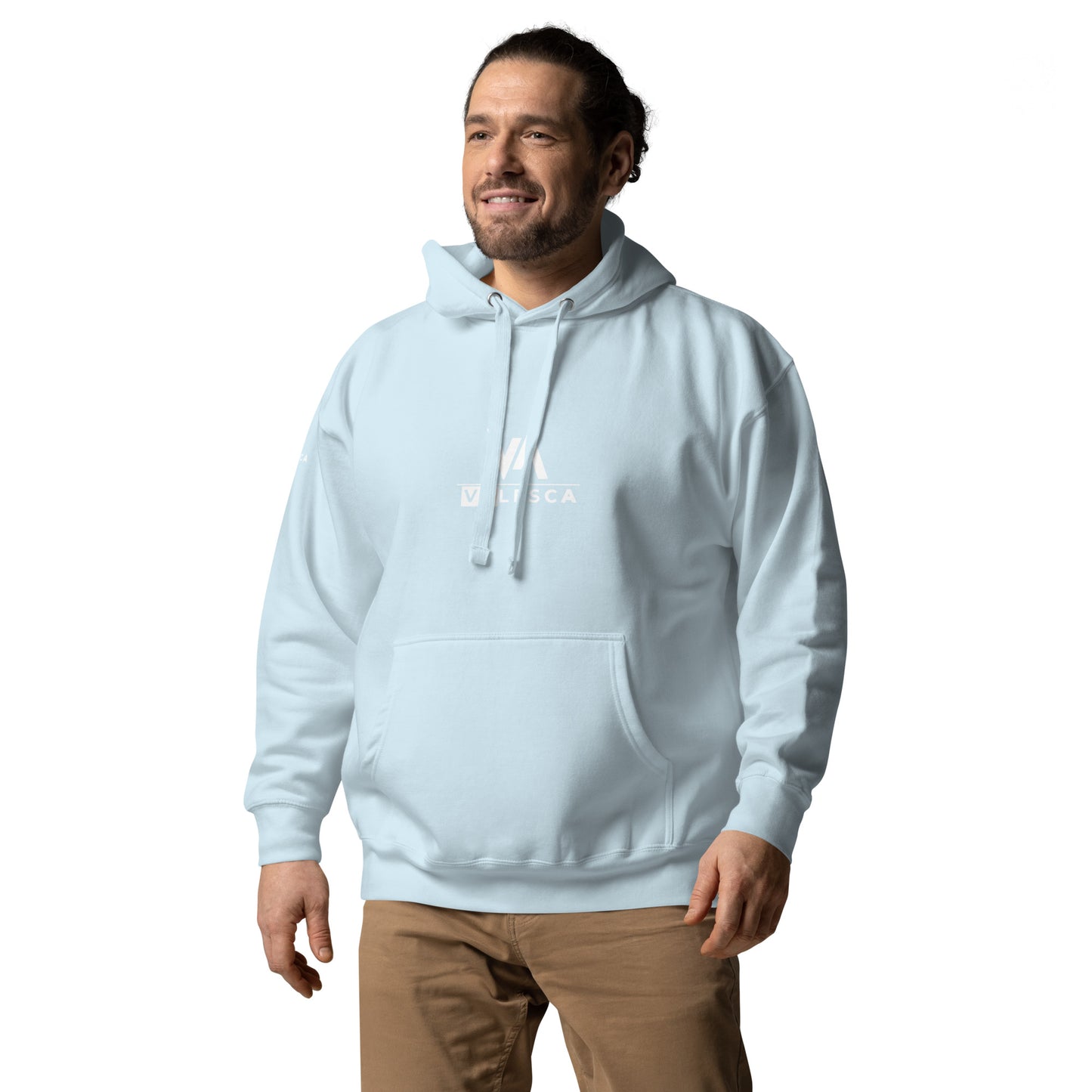 SUDADERA CON CAPUCHA ESSENTIAL (FONDO BLANCO)