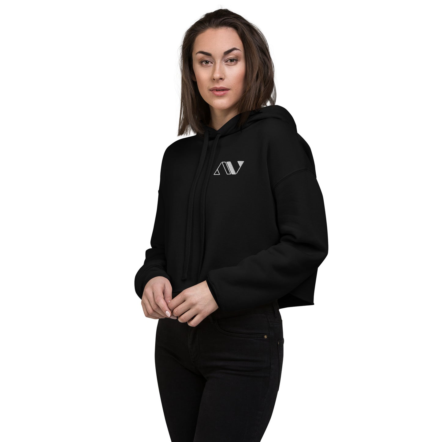 AVALON CLEAN CROP-HOODIE