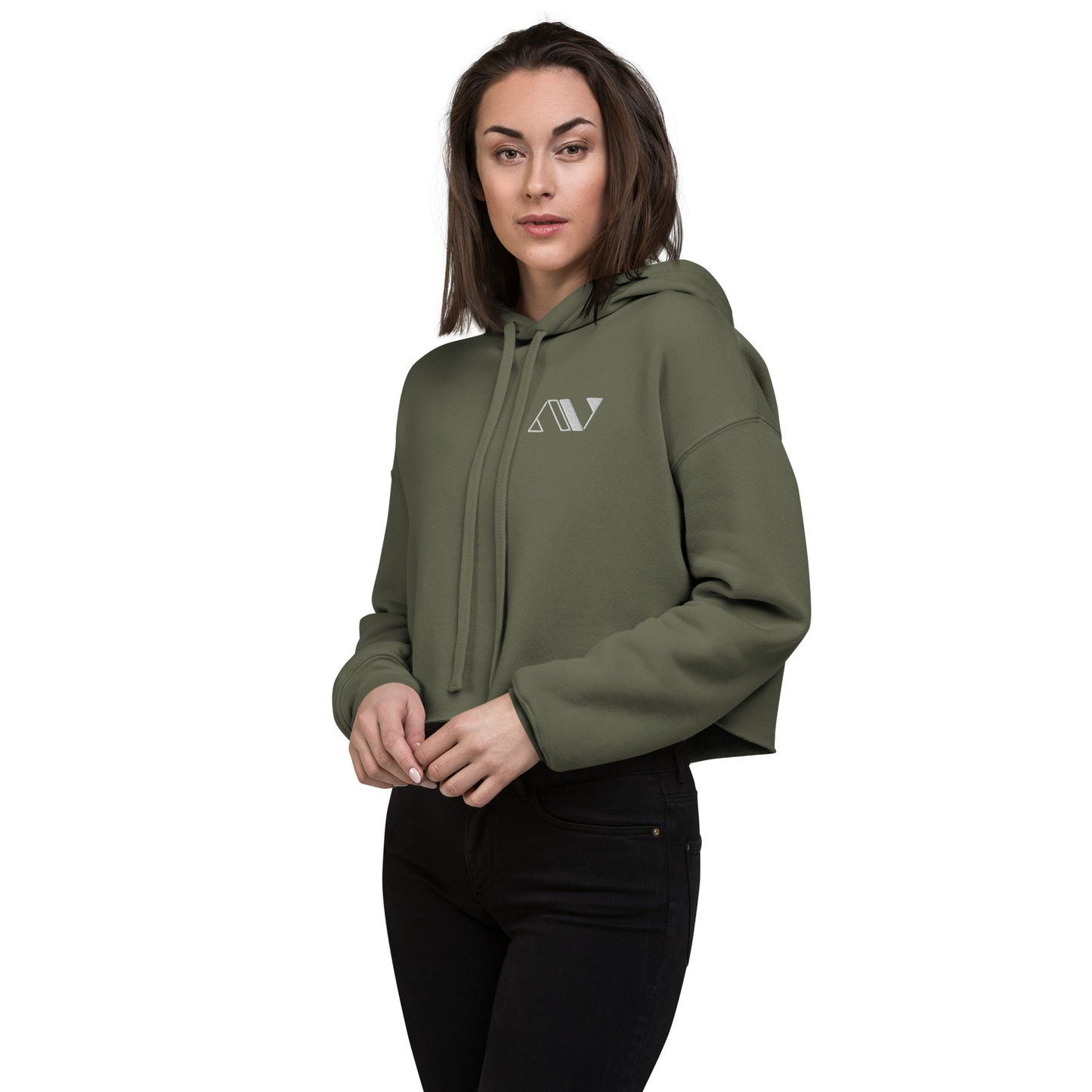 AVALON CLEAN CROP-HOODIE